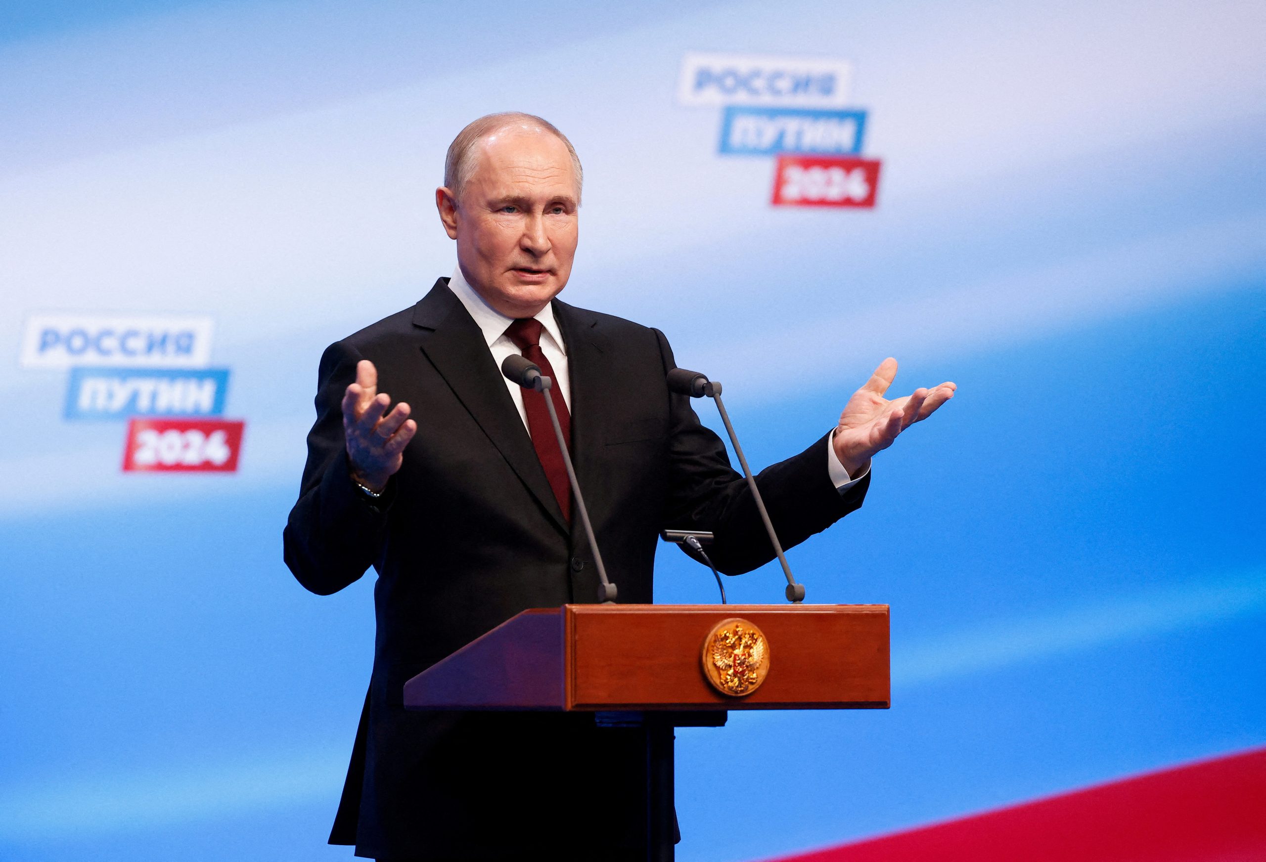 Ukraine urges residents living under Russian occupation to disregard Putin’s 'pseudo-elections'.