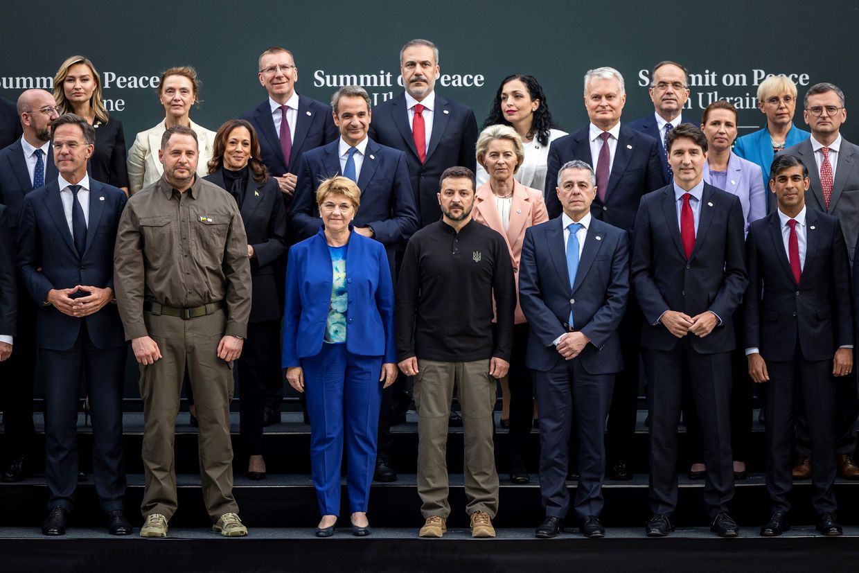 Nearly 80 countries at Swiss conference agree Ukraine’s territorial integrity must be basis of peace deal