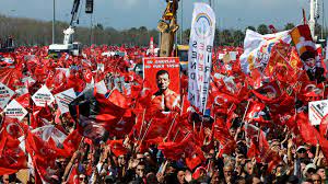 Thousands take to streets in defence of Turkey's jailed opposition leader