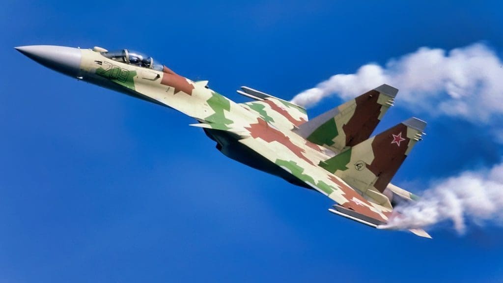 Russian Su-35 fighter jet is downed in Kursk