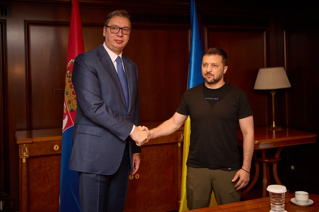 Serbian leader’s first-ever visit to Ukraine signals realignment with EU