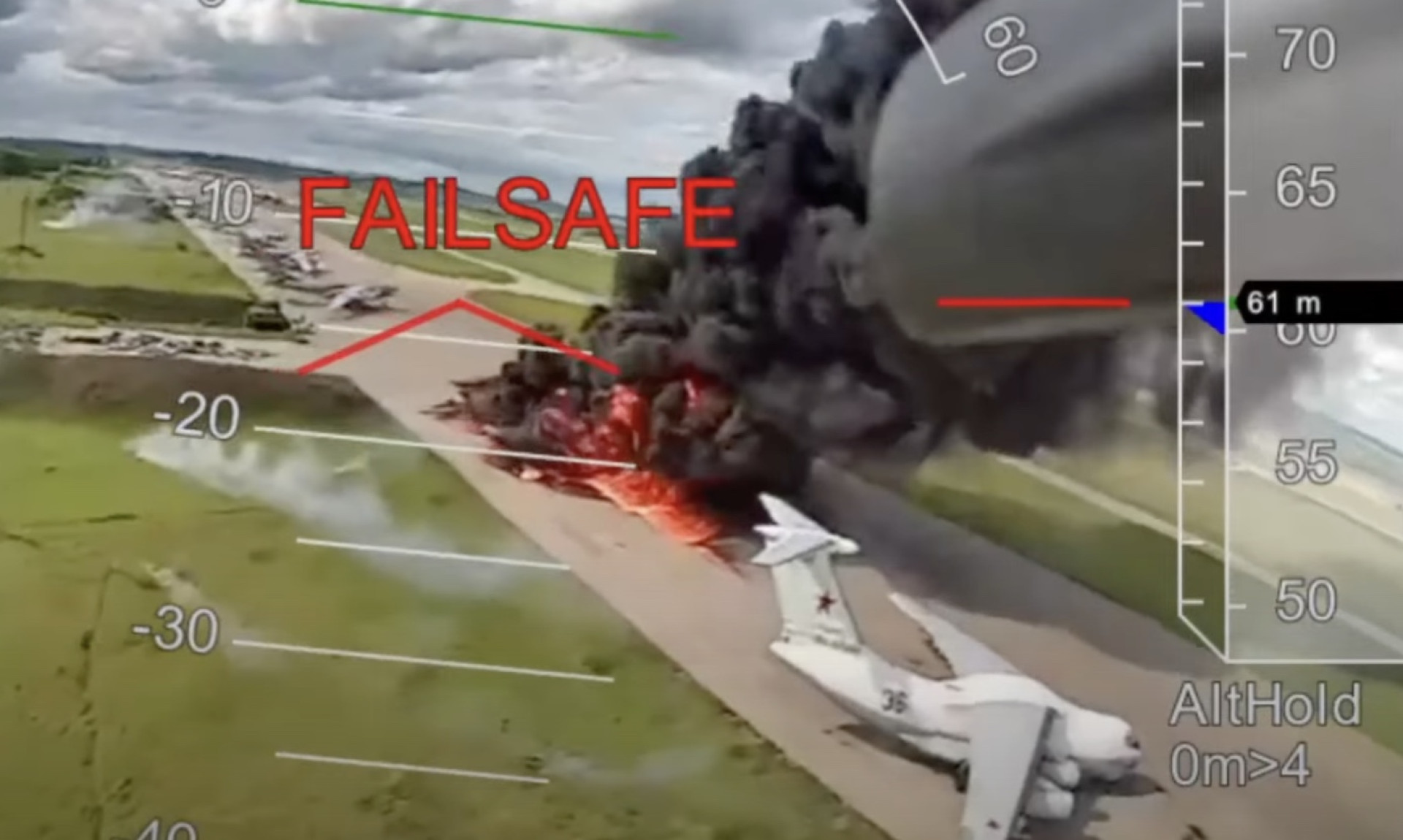 Ukraine reveals footage of audacious drone attacks that crippled Russia’s air forces
