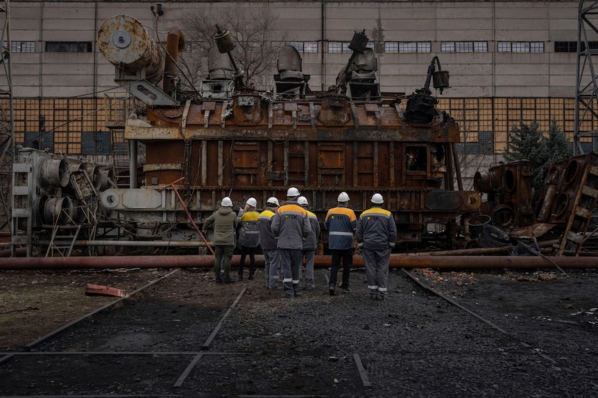 Russian strike on a bus transporting miners kills at least 15