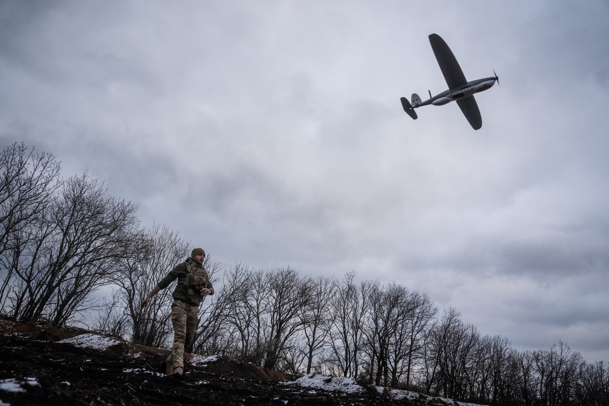 Two killed in Russian drone attacks on eastern Ukraine