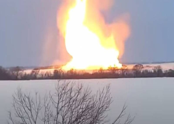 Ukrainian strikes cause fire in major oil refinery in Russia’s Volgograd
