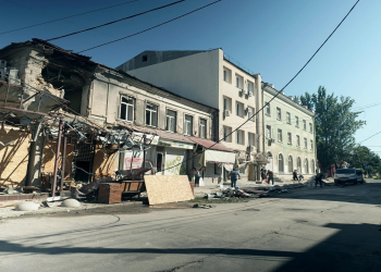 Russian strike kills a father and three children near Ukraine’s Kharkiv, officials say